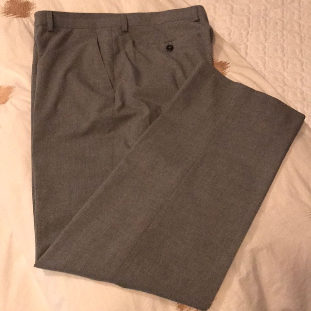 Men’s dress pants gray 36x32 Banana Republic